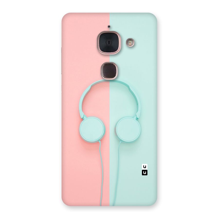 Pastel Headphones Back Case for Le Max 2