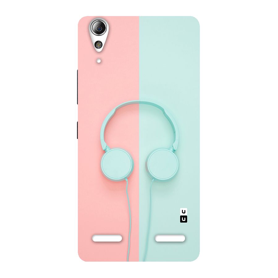 Pastel Headphones Back Case for Lenovo A6000