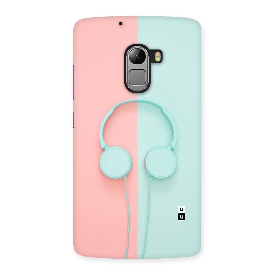 Pastel Headphones Back Case for Lenovo K4 Note