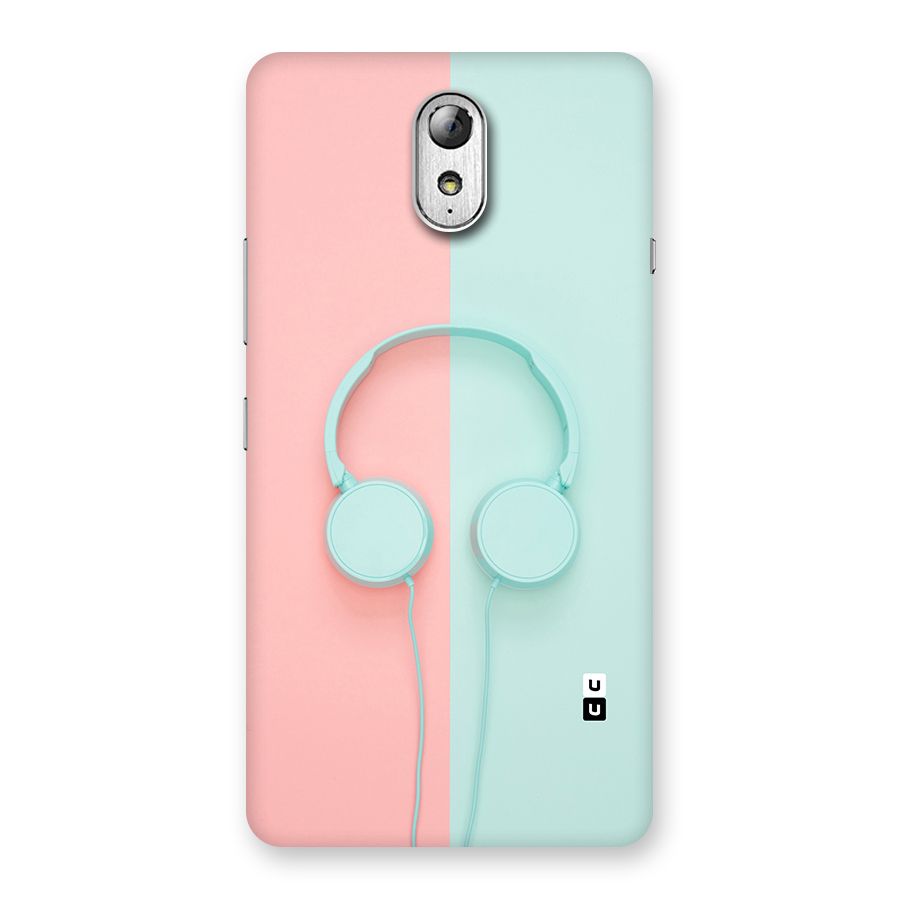 Pastel Headphones Back Case for Lenovo Vibe P1M