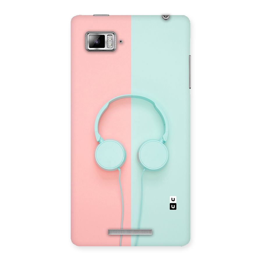 Pastel Headphones Back Case for Lenovo Vibe Z K910
