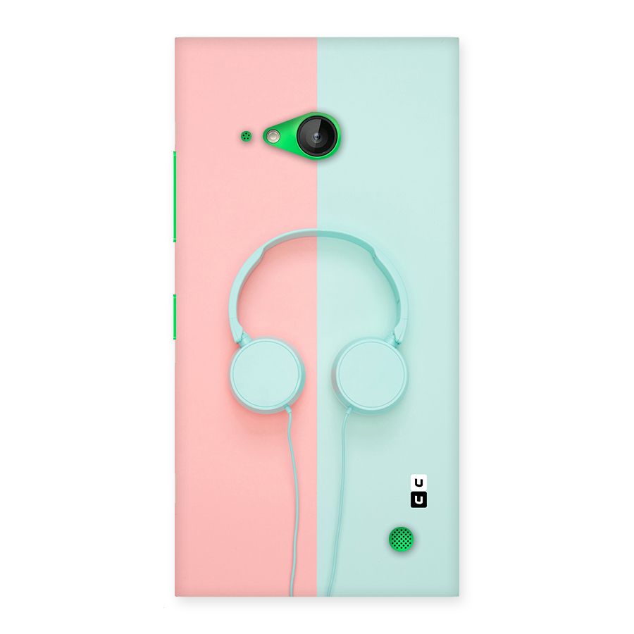 Pastel Headphones Back Case for Lumia 730