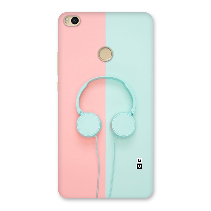 Pastel Headphones Back Case for Mi Max 2