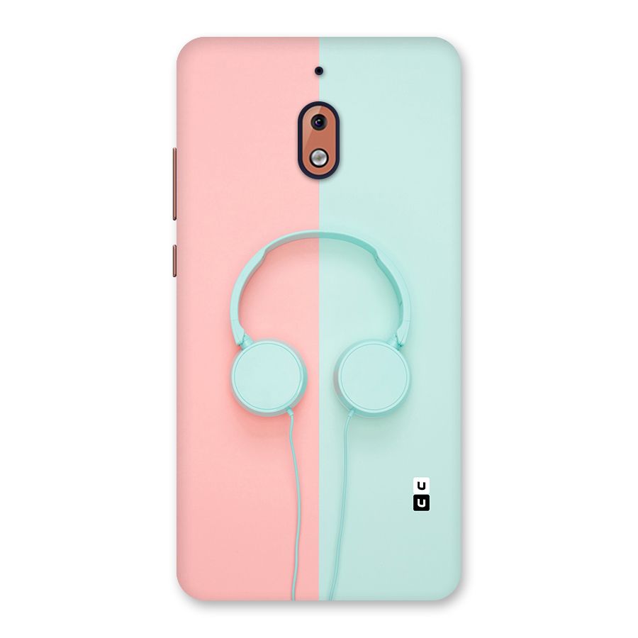 Pastel Headphones Back Case for Nokia 2.1