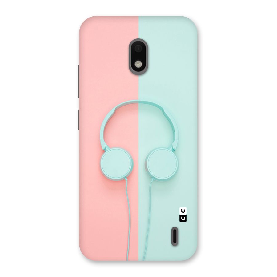 Pastel Headphones Back Case for Nokia 2.2