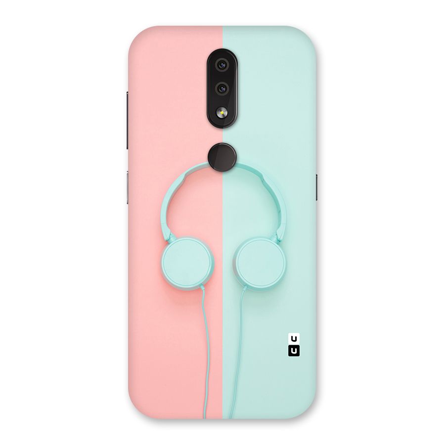 Pastel Headphones Back Case for Nokia 4.2
