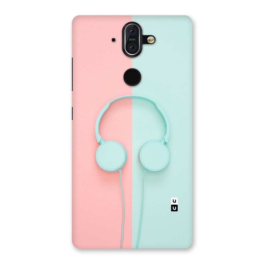 Pastel Headphones Back Case for Nokia 8 Sirocco