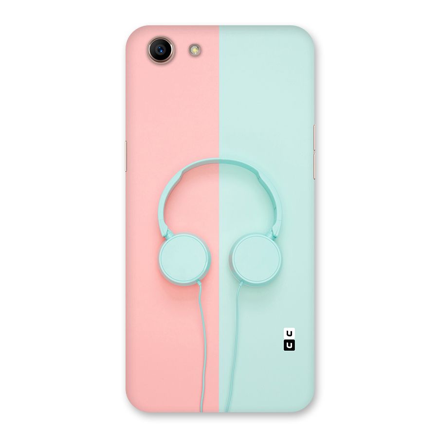 Pastel Headphones Back Case for Oppo A83 (2018)