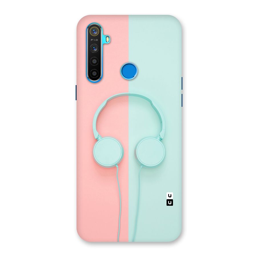 Pastel Headphones Back Case for Realme 5s