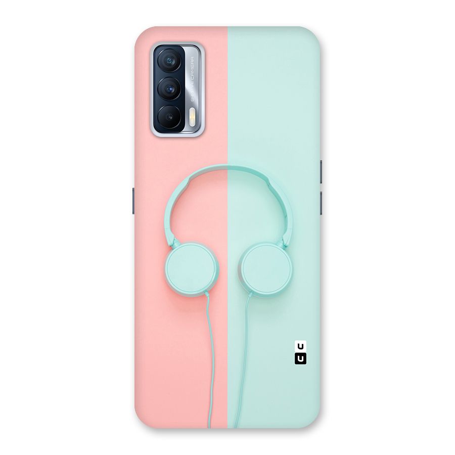 Pastel Headphones Back Case for Realme X7