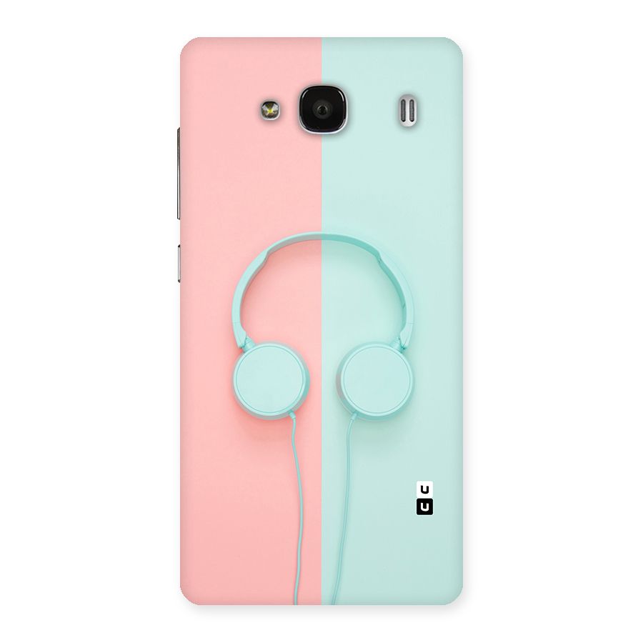 Pastel Headphones Back Case for Redmi 2s