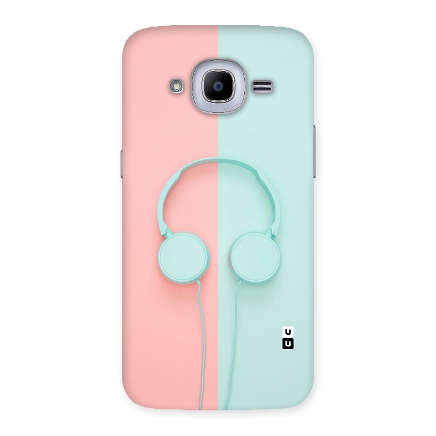 Pastel Headphones Back Case for Samsung Galaxy J2 2016