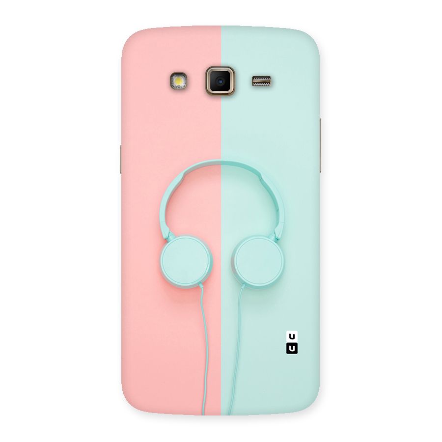 Pastel Headphones Back Case for Samsung Galaxy Grand 2
