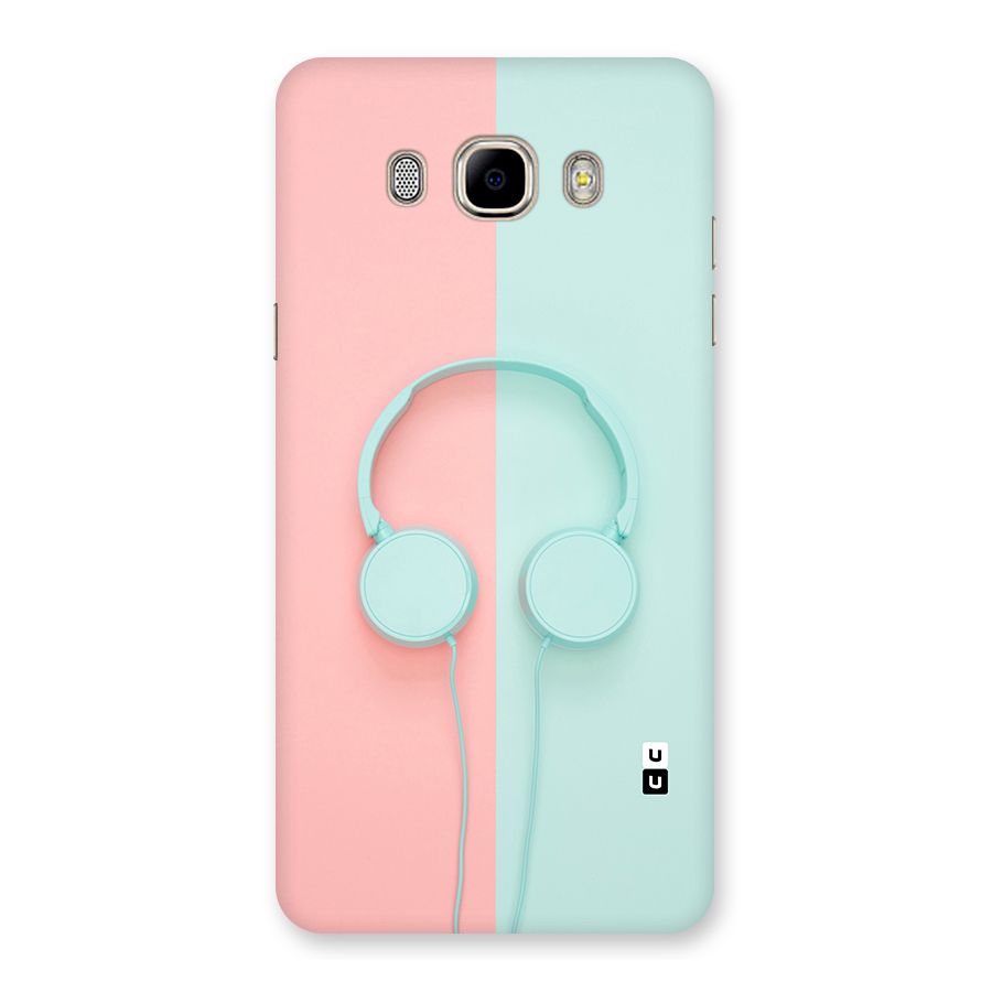 Pastel Headphones Back Case for Samsung Galaxy J7 2016