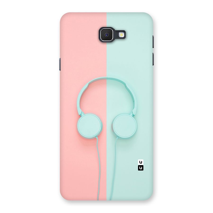 Pastel Headphones Back Case for Samsung Galaxy J7 Prime