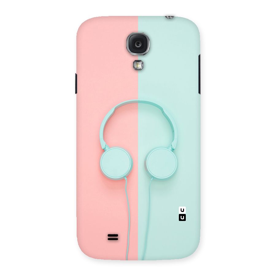 Pastel Headphones Back Case for Samsung Galaxy S4
