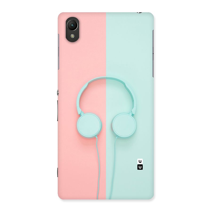 Pastel Headphones Back Case for Sony Xperia Z2