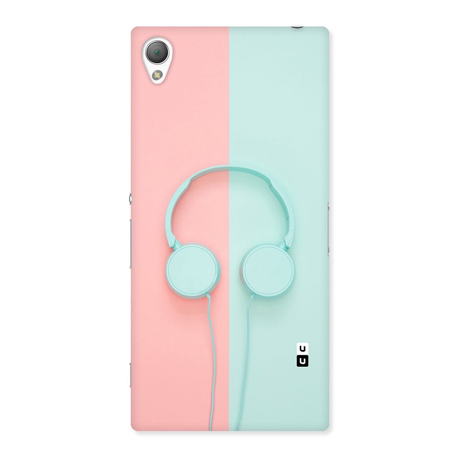 Pastel Headphones Back Case for Sony Xperia Z3