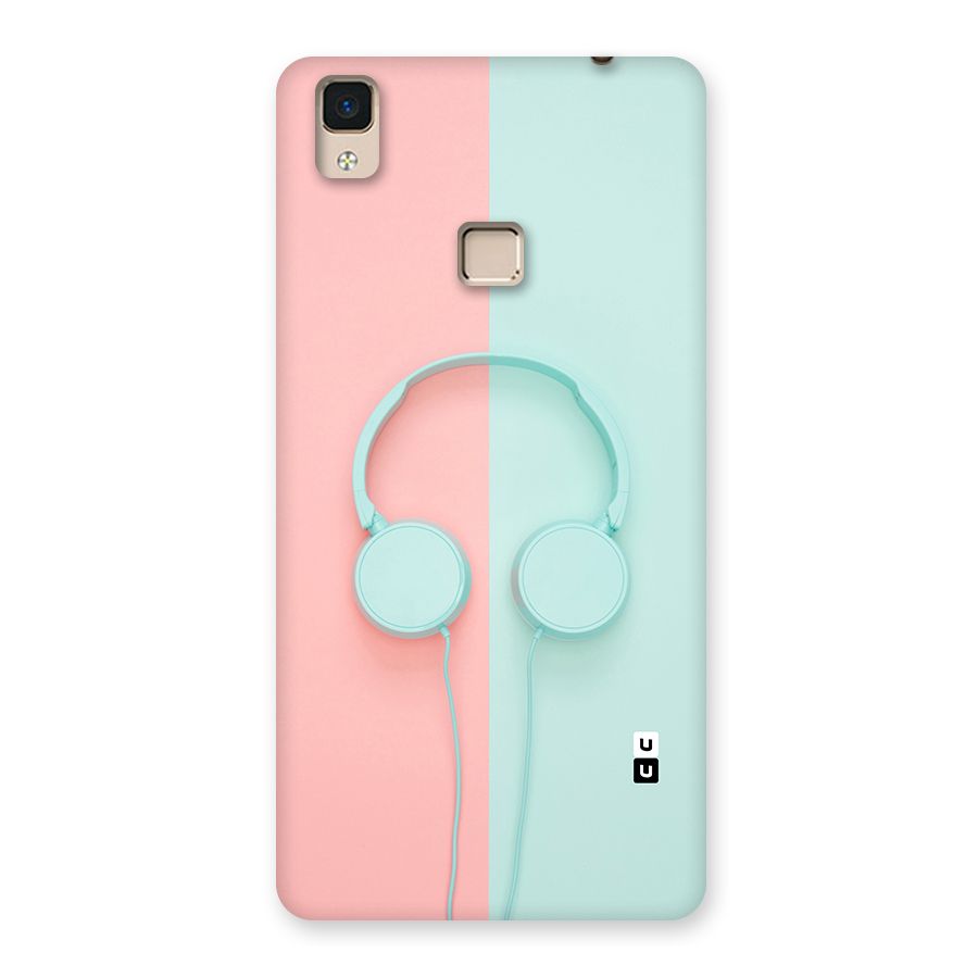 Pastel Headphones Back Case for V3 Max