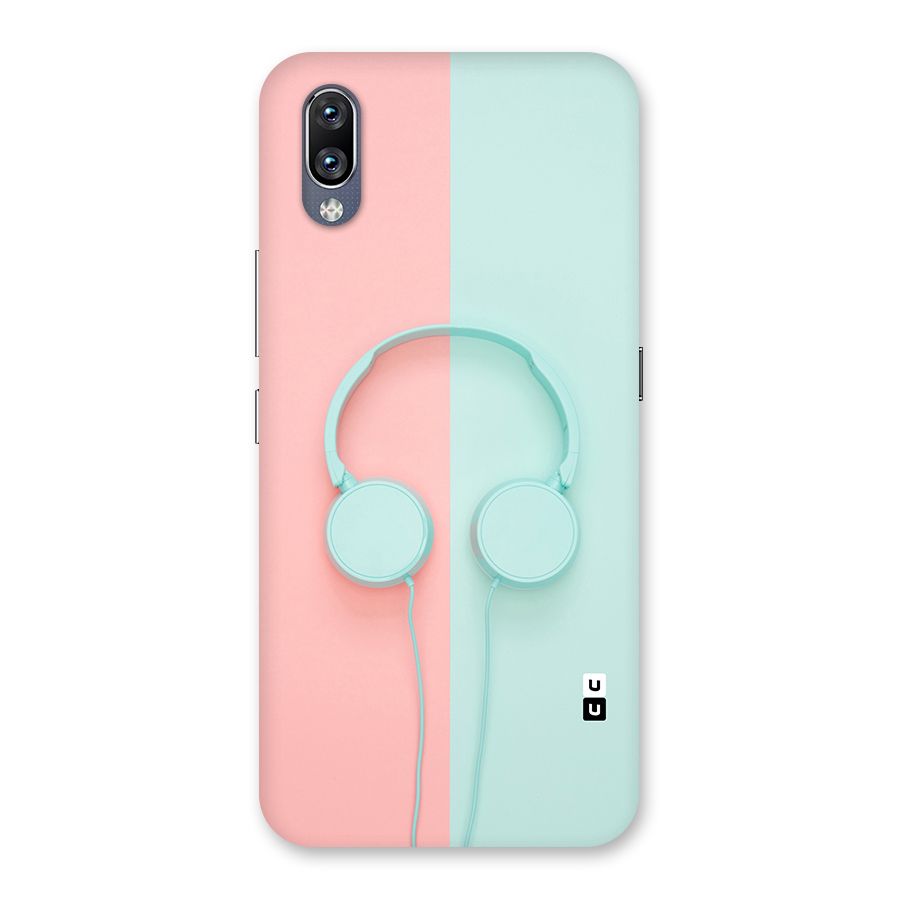 Pastel Headphones Back Case for Vivo NEX