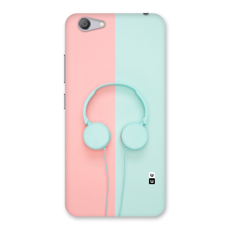 Pastel Headphones Back Case for Vivo Y53