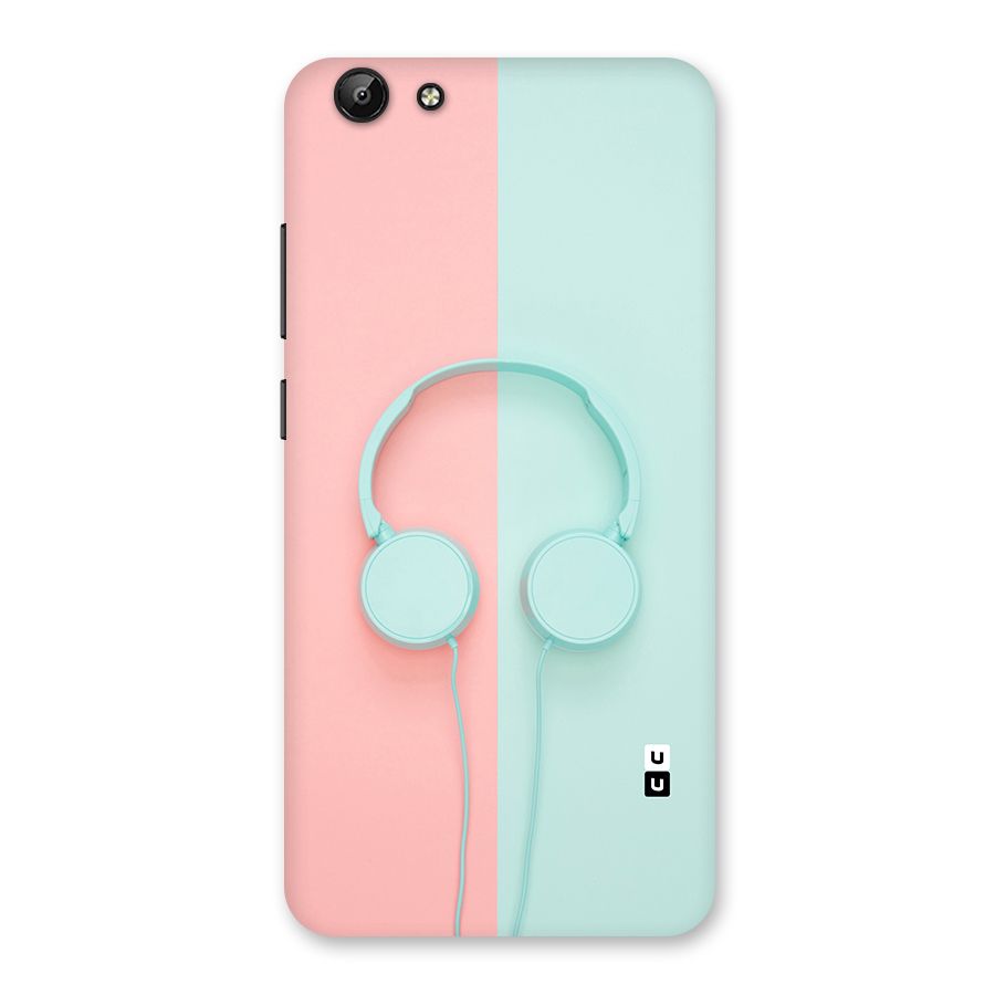 Pastel Headphones Back Case for Vivo Y69