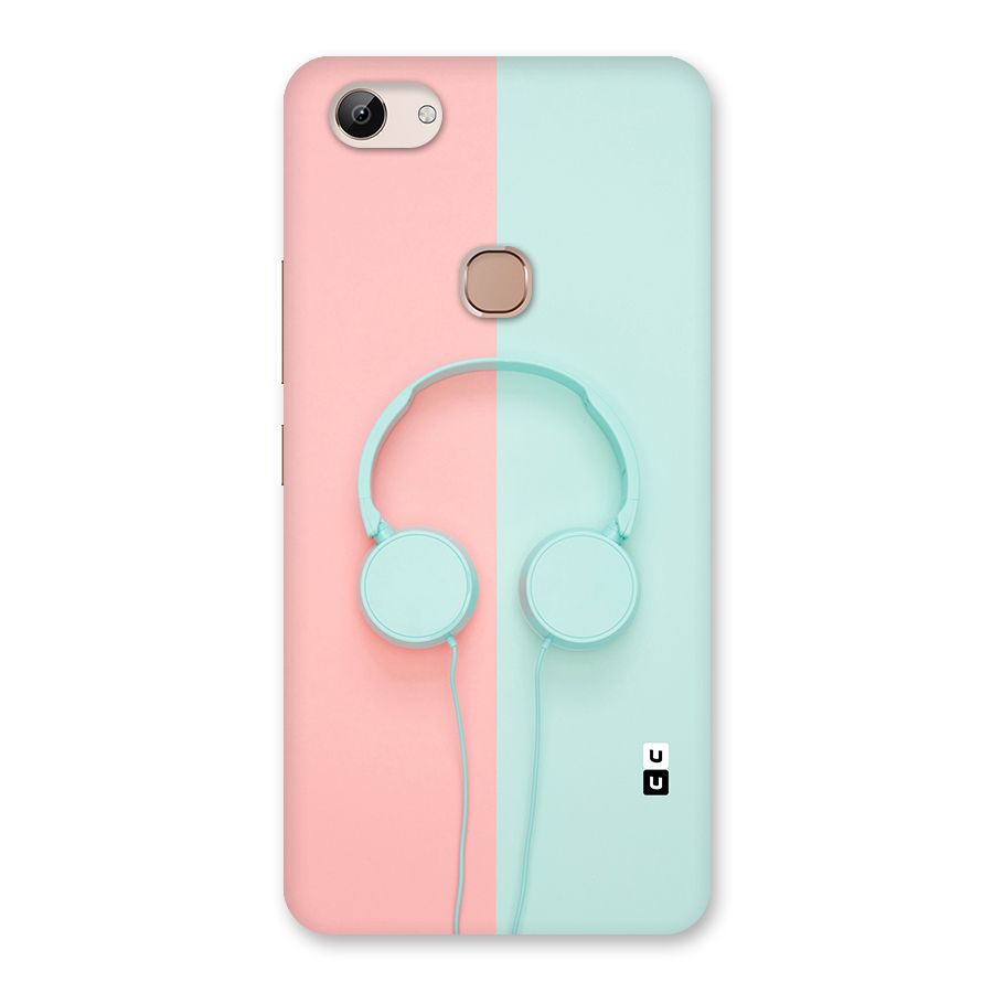 Pastel Headphones Back Case for Vivo Y83