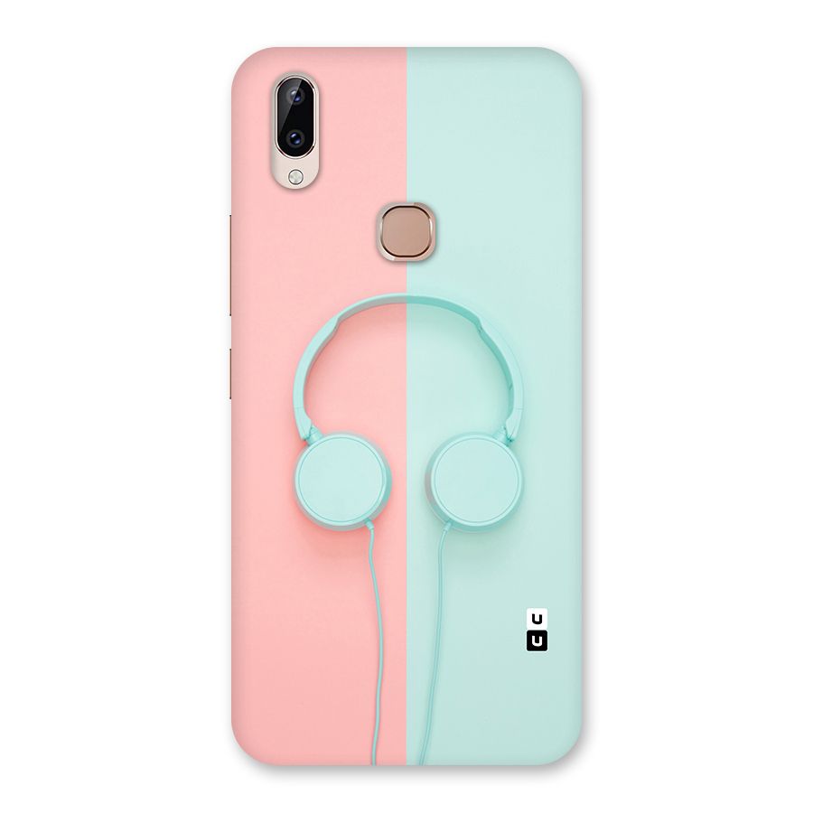 Pastel Headphones Back Case for Vivo Y83 Pro
