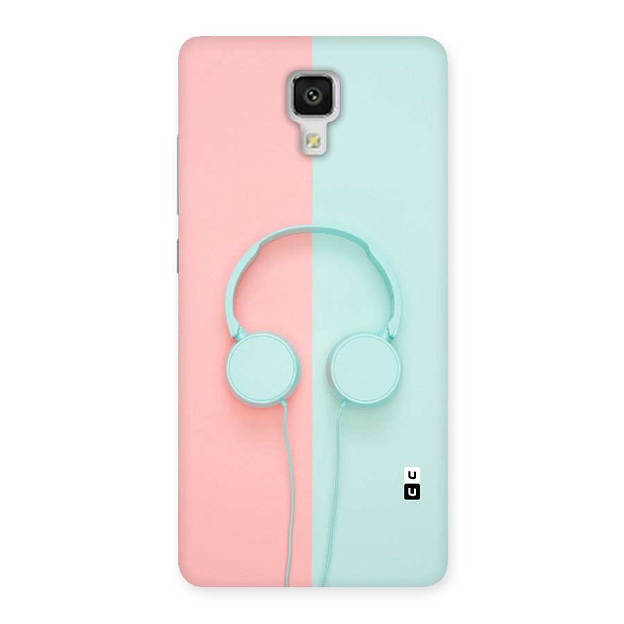 Pastel Headphones Back Case for Xiaomi Mi 4