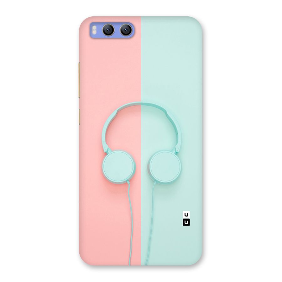 Pastel Headphones Back Case for Xiaomi Mi 6