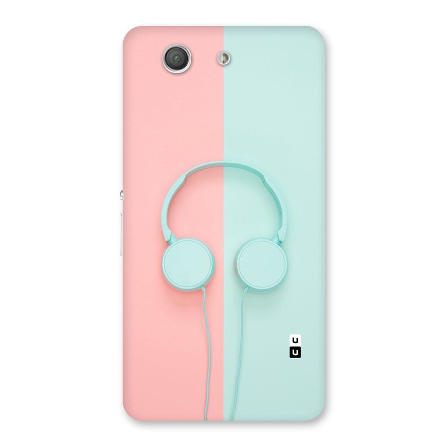 Pastel Headphones Back Case for Xperia Z3 Compact