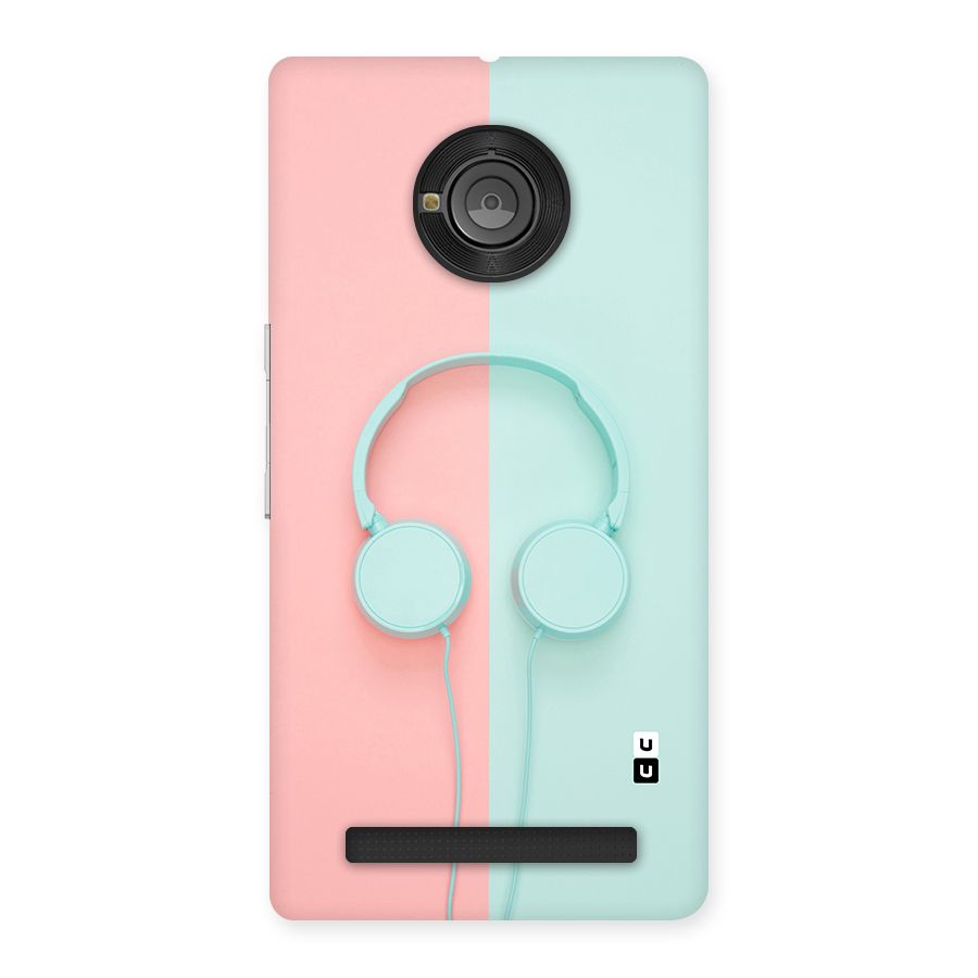 Pastel Headphones Back Case for Yu Yunique