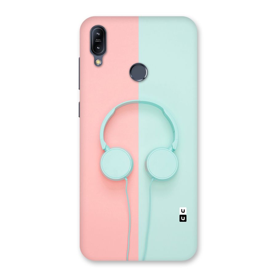 Pastel Headphones Back Case for Zenfone Max M2