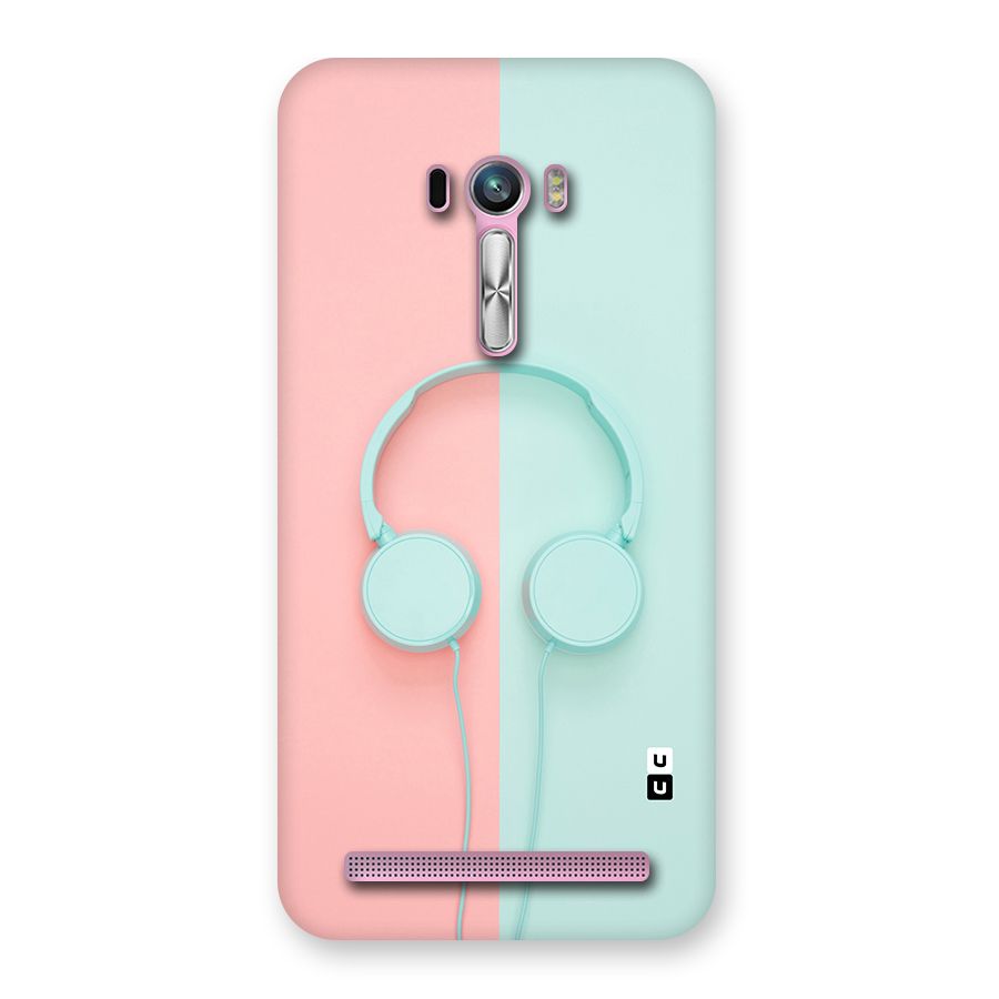 Pastel Headphones Back Case for Zenfone Selfie