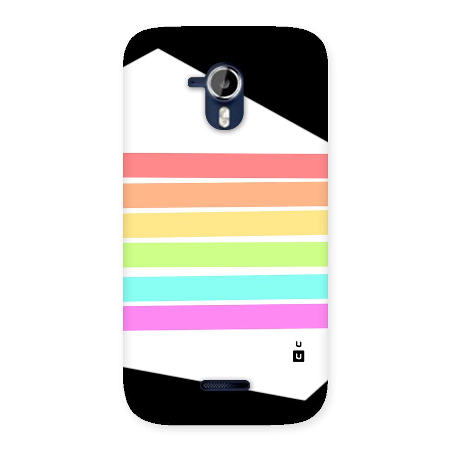 Pastel Pride Horizontal Stripes Back Case for Canvas Magnus A117