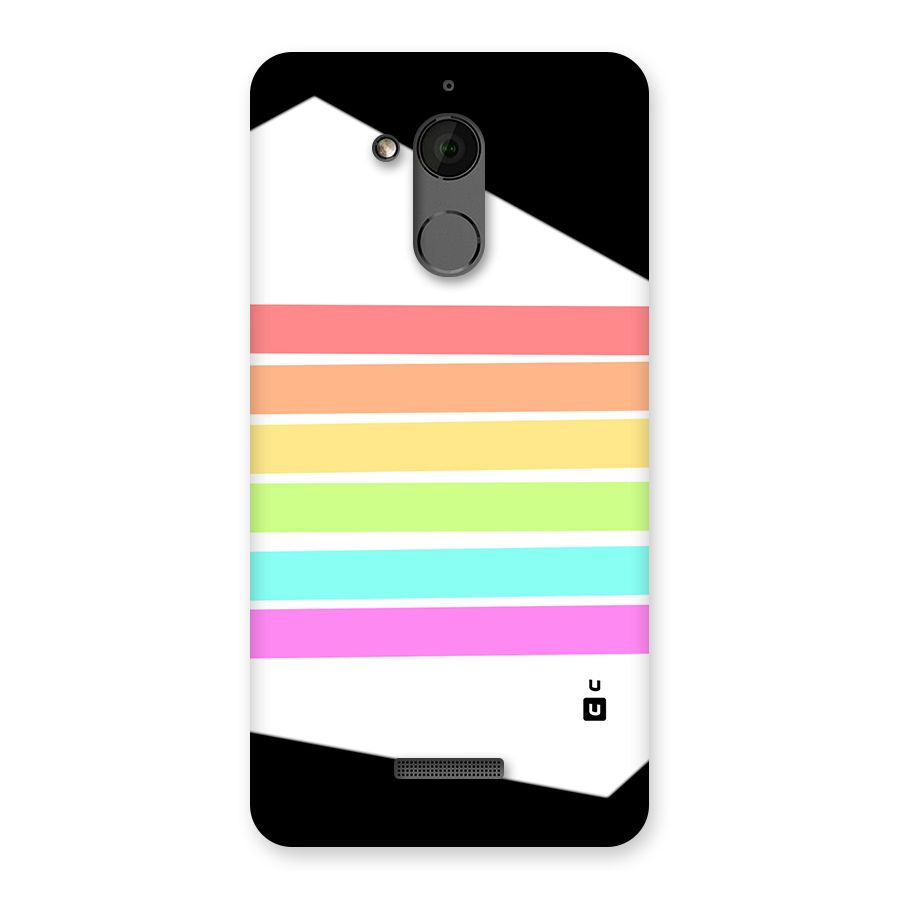 Pastel Pride Horizontal Stripes Back Case for Coolpad Note 5