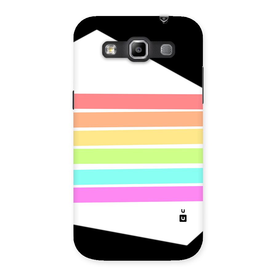 Pastel Pride Horizontal Stripes Back Case for Galaxy Grand Quattro