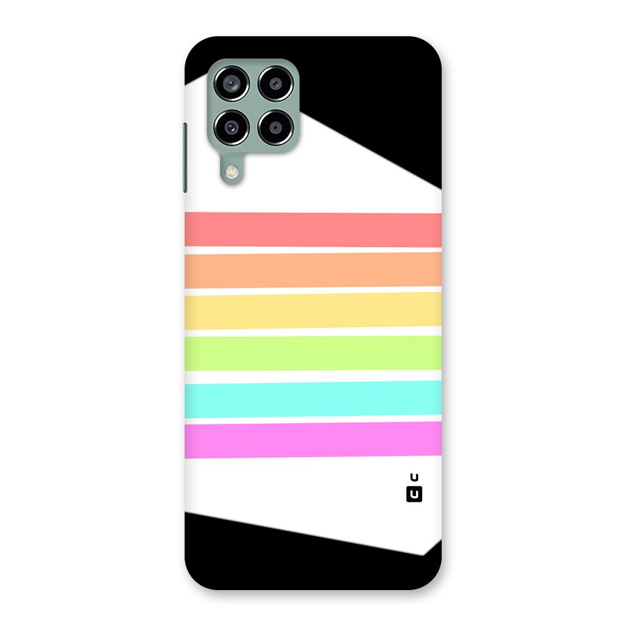 Pastel Pride Horizontal Stripes Back Case for Galaxy M33
