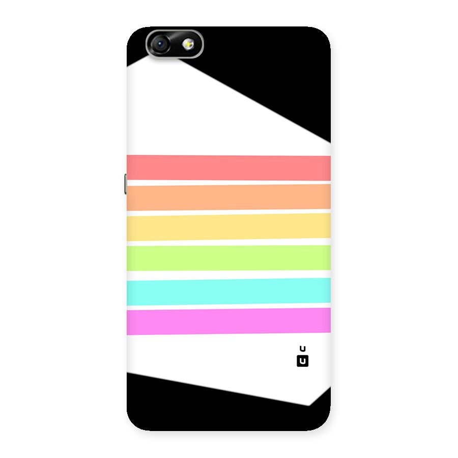 Pastel Pride Horizontal Stripes Back Case for Honor 4X