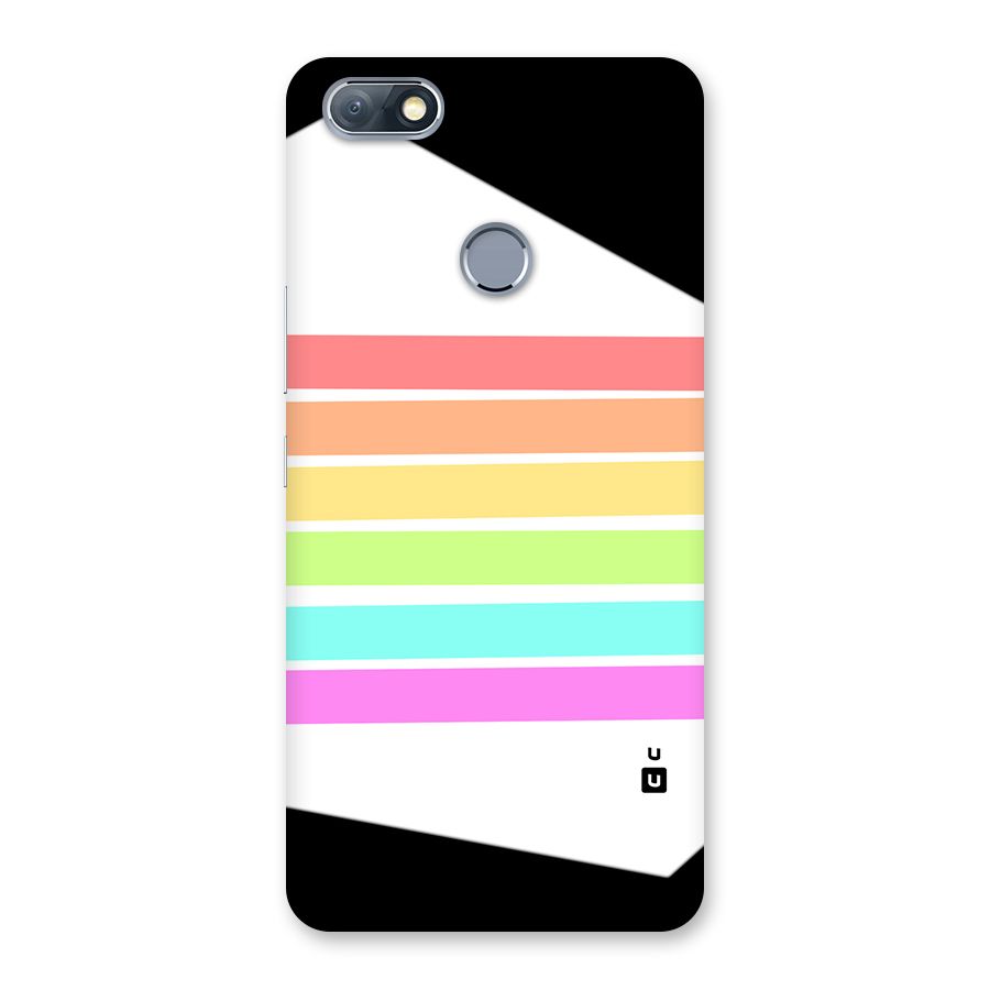 Pastel Pride Horizontal Stripes Back Case for Infinix Note 5