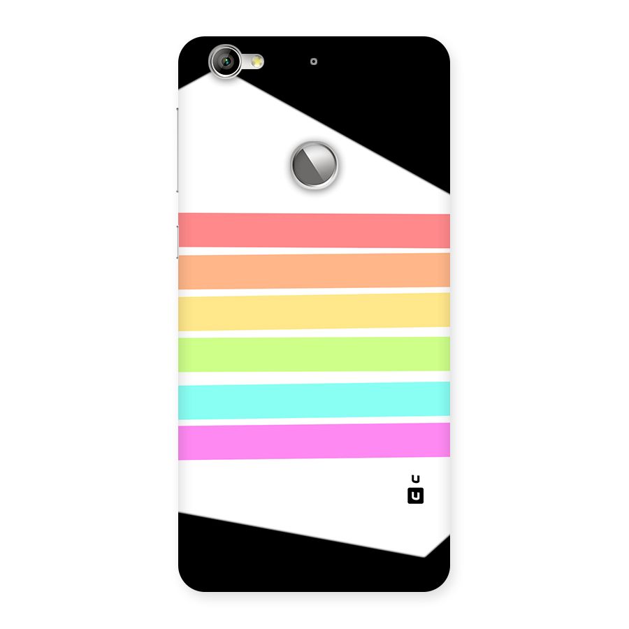 Pastel Pride Horizontal Stripes Back Case for Le 1S