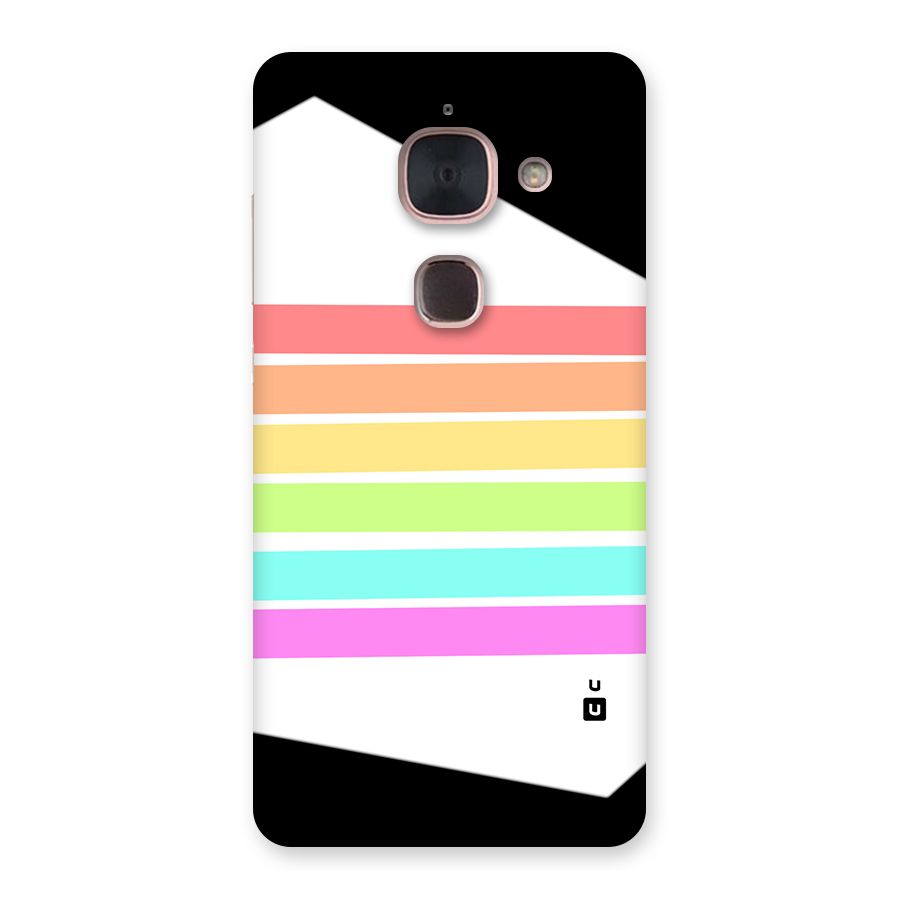 Pastel Pride Horizontal Stripes Back Case for Le Max 2