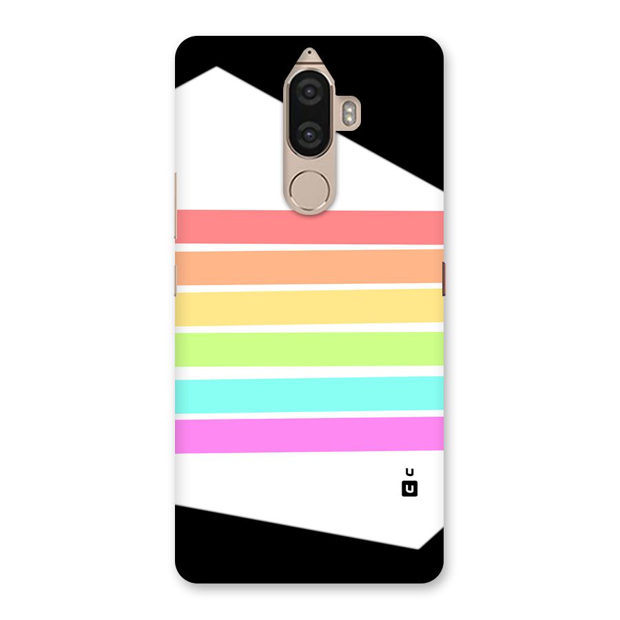 Pastel Pride Horizontal Stripes Back Case for Lenovo K8 Note
