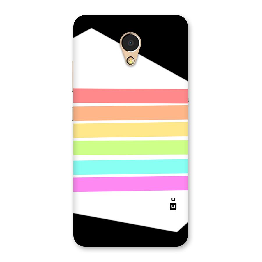 Pastel Pride Horizontal Stripes Back Case for Lenovo P2