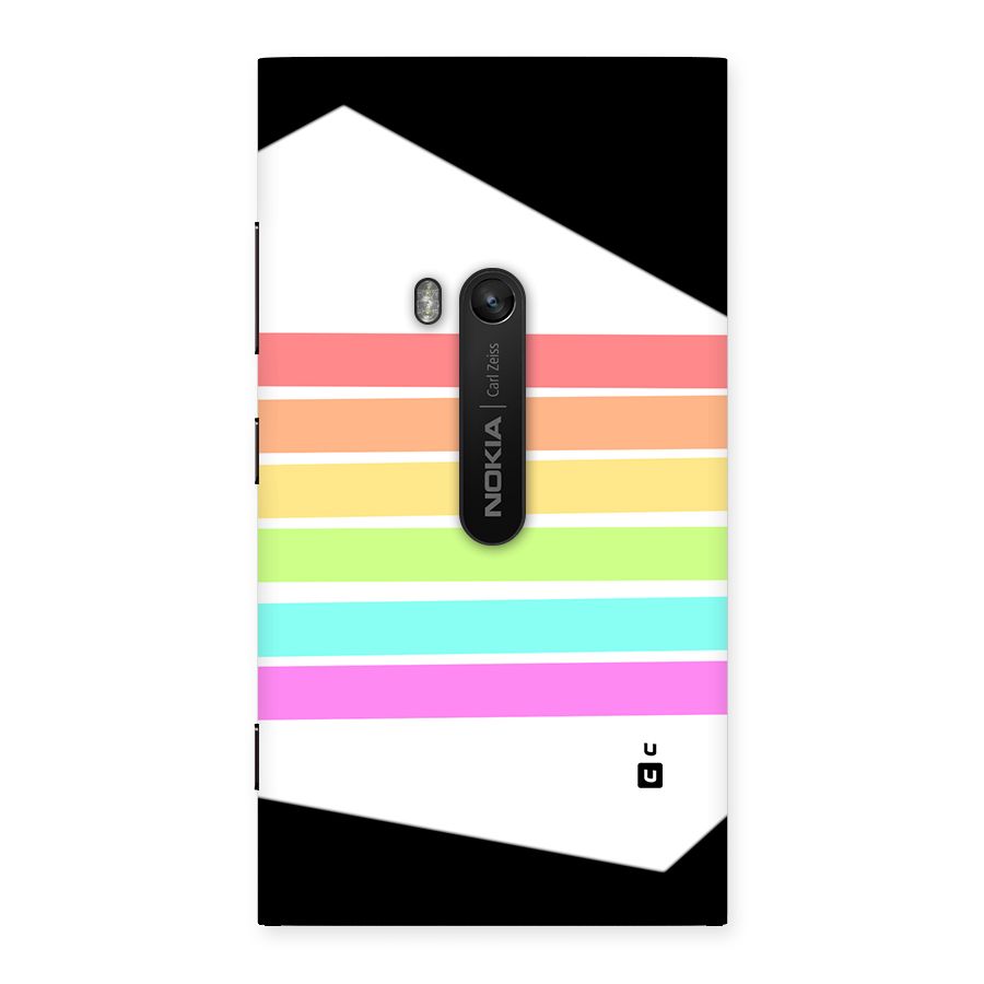 Pastel Pride Horizontal Stripes Back Case for Lumia 920