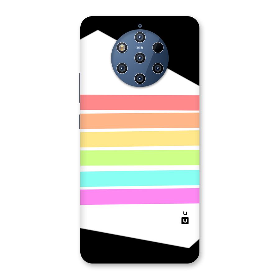 Pastel Pride Horizontal Stripes Back Case for Nokia 9 PureView