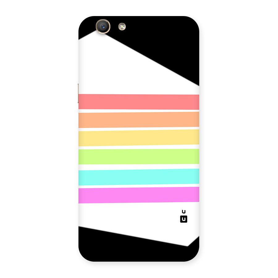 Pastel Pride Horizontal Stripes Back Case for Oppo A59