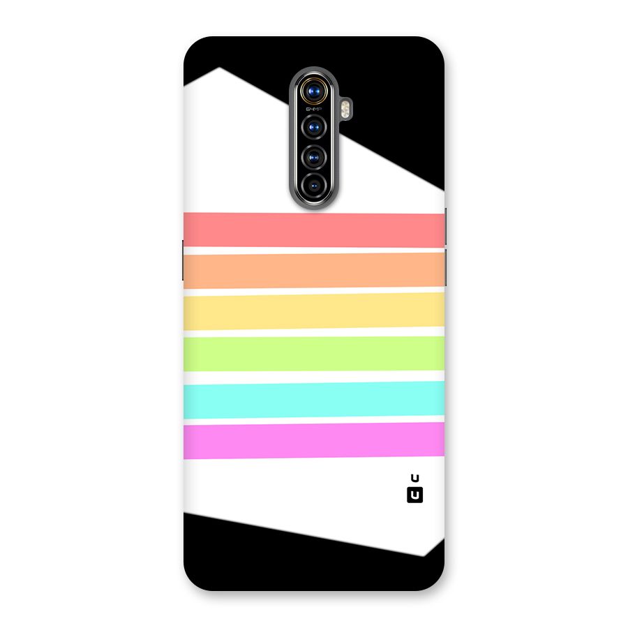 Pastel Pride Horizontal Stripes Back Case for Realme X2 Pro