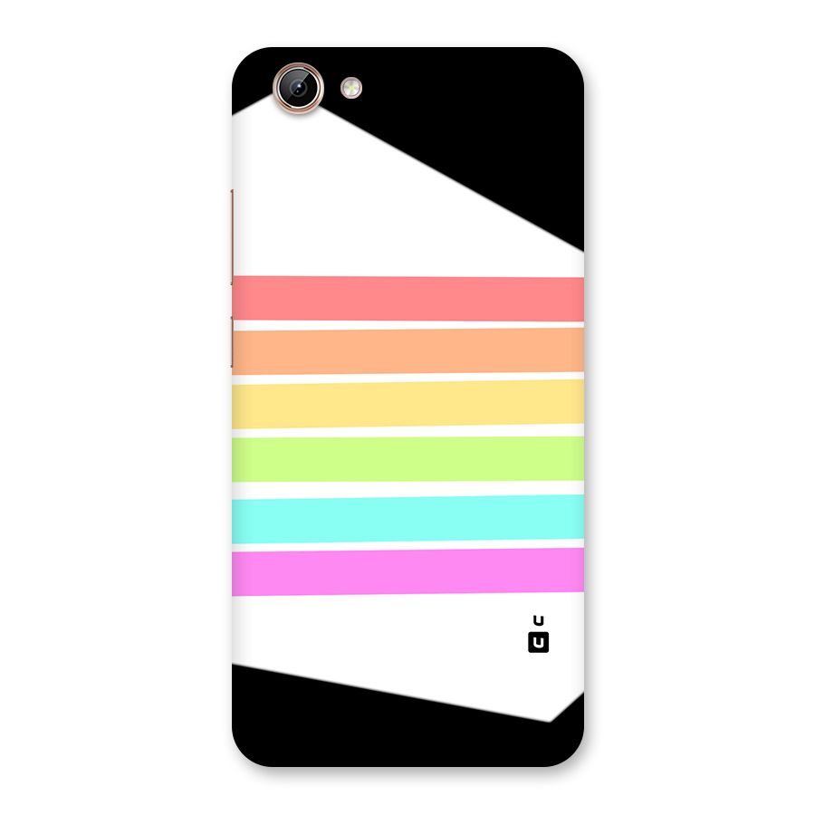 Pastel Pride Horizontal Stripes Back Case for Vivo Y71