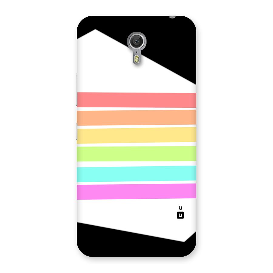 Pastel Pride Horizontal Stripes Back Case for Zuk Z1